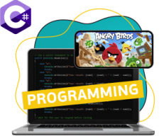 Программирование на C#. Удивительный мир 2D-игр - Школа программирования для детей, компьютерные курсы для школьников, начинающих и подростков - KIBERone г. Паттайя