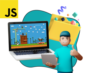 Программирование на JavaScript. Учимся создавать игры! - Школа программирования для детей, компьютерные курсы для школьников, начинающих и подростков - KIBERone г. Паттайя